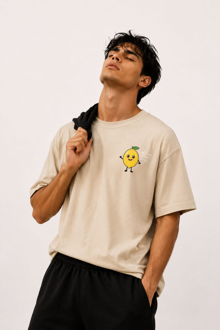 lemon design tshirt