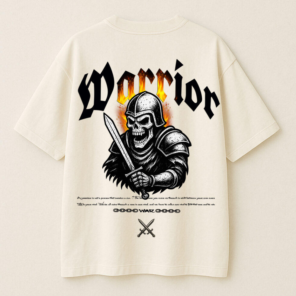 Skeleton Warrior Oversize T-shirt