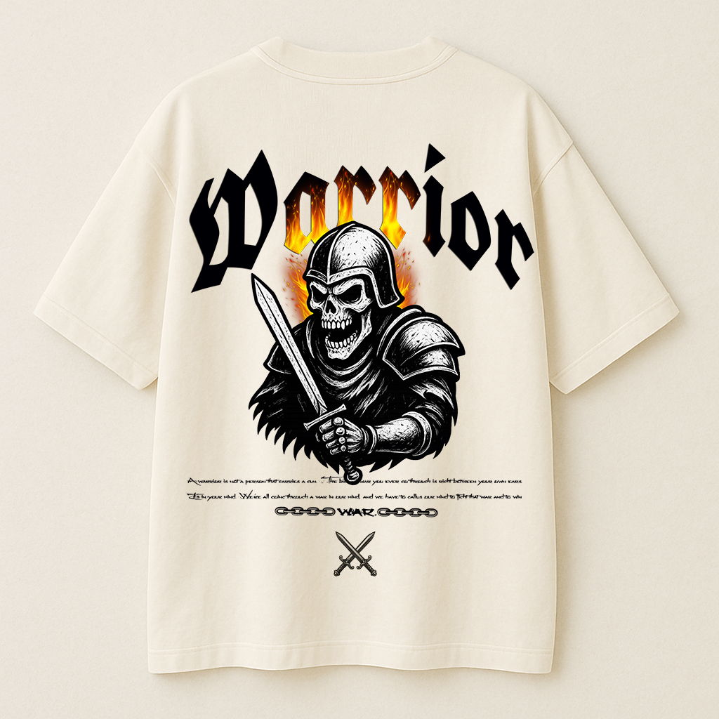 Skeleton Warrior Oversize T-shirt