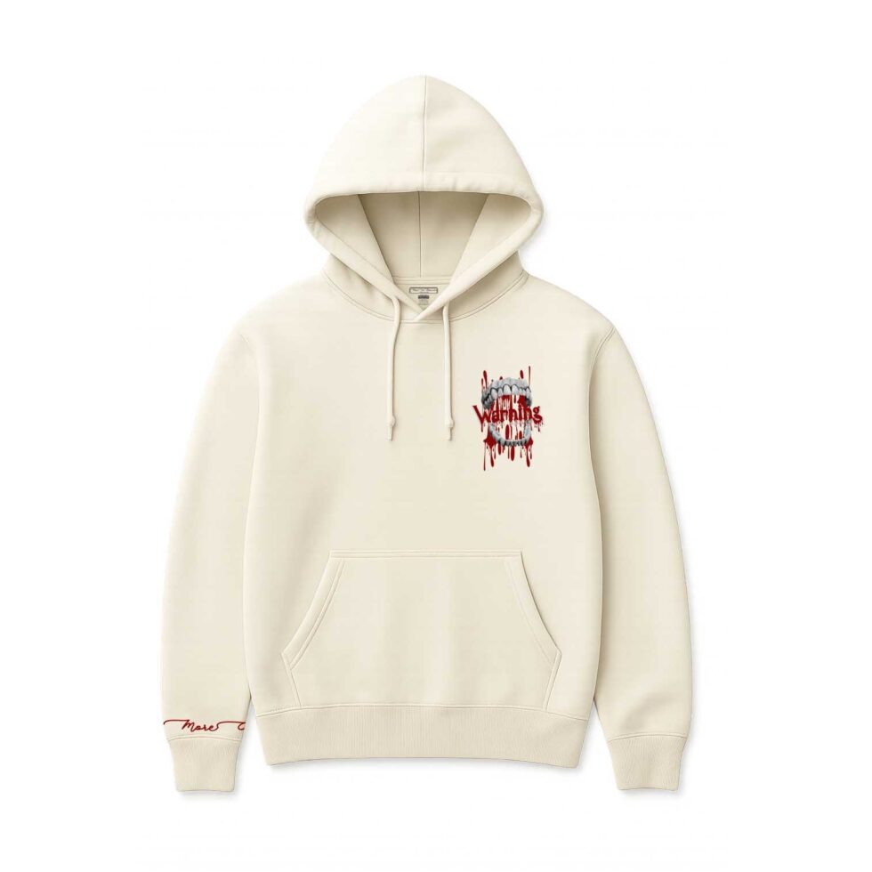 warning high quality hoodie