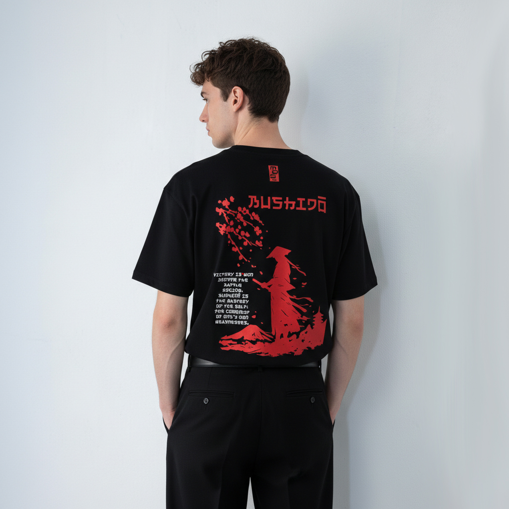 Bushida-oversize-tshirt-back