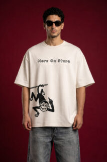 naughty monkey design model front