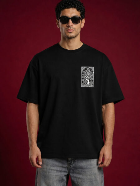 Tree Art Oversize T-shirt